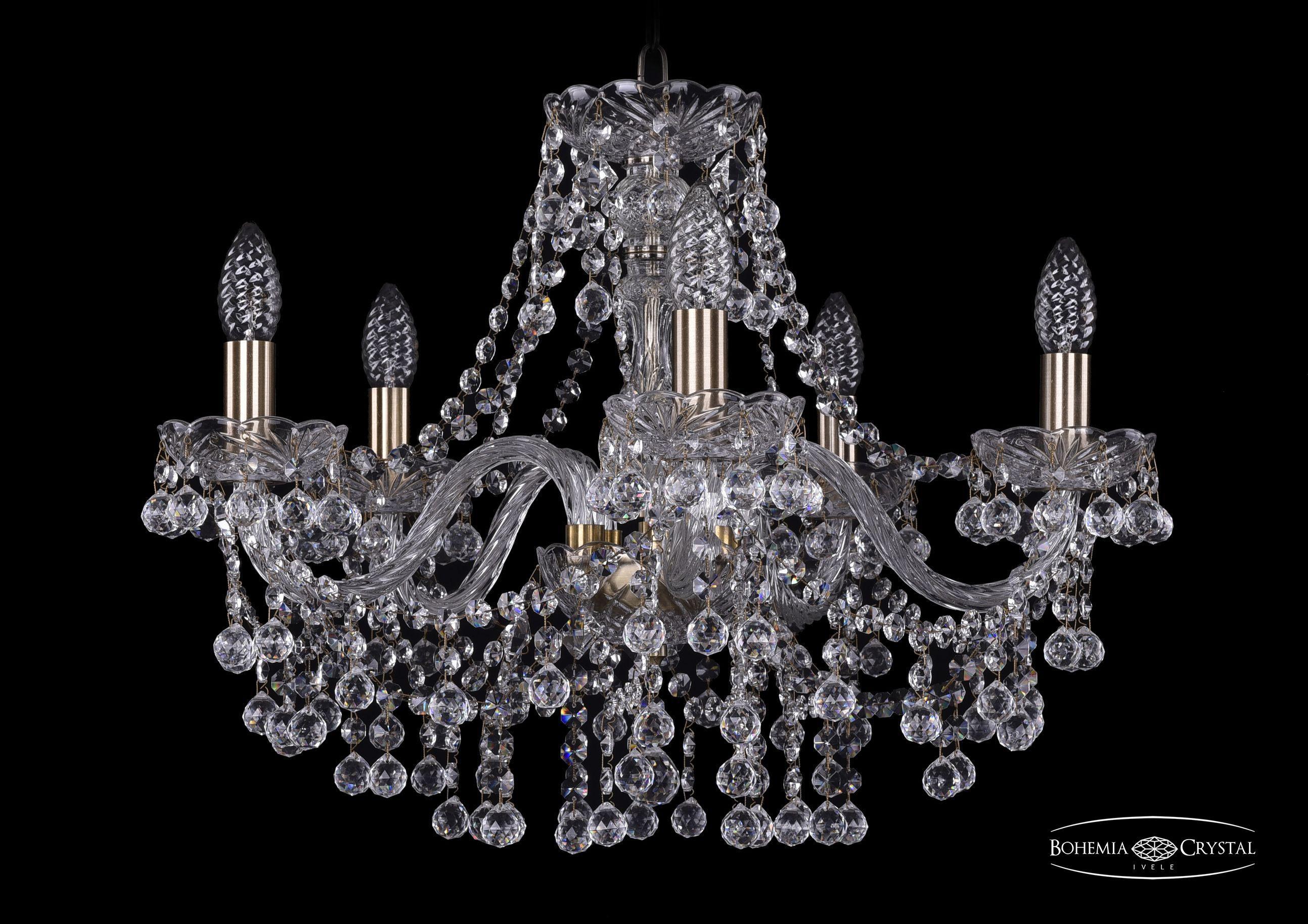 

Подвесная люстра Bohemia Ivele Crystal 1409/5/195/Pa