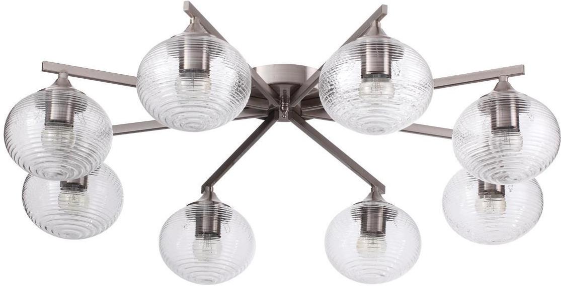

Накладная люстра Lumion Cooper LN20 159 E27 8*60W 220V никель [4457/8C], Cooper LN20 159 E27 8*60W 220V