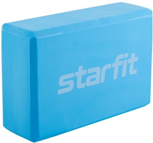 

Блок для йоги Starfit Core YB-200 EVA розовый пастель