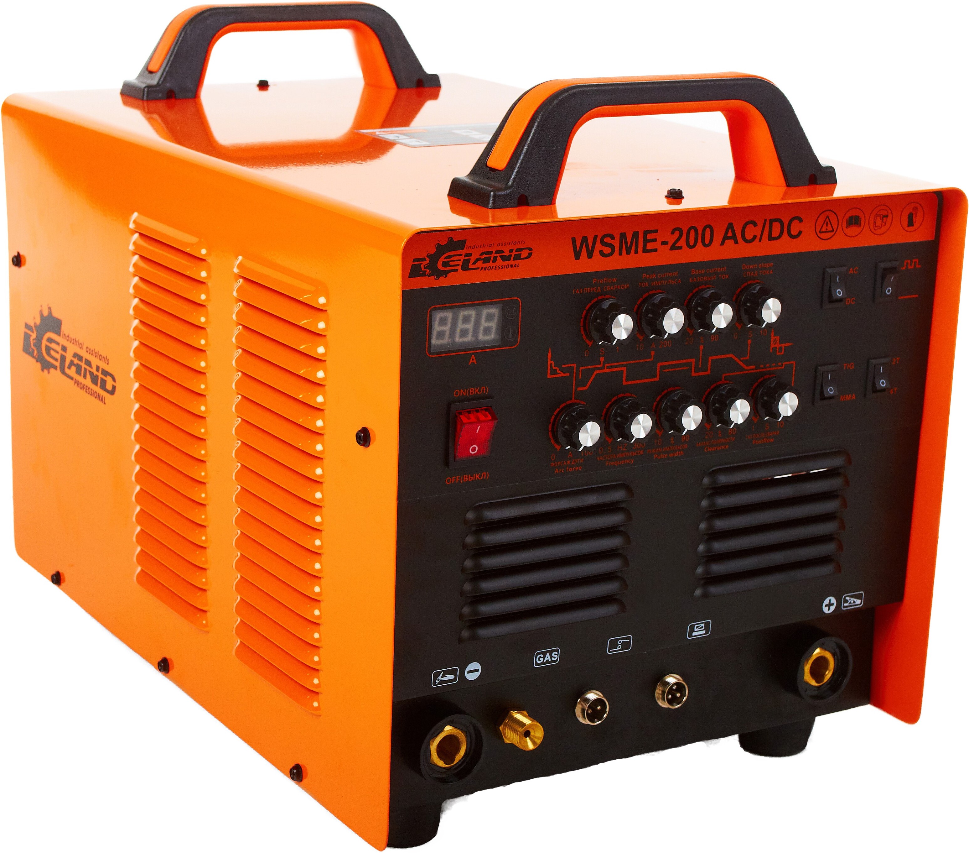 

Сварочный аппарат Eland WSME-200 AC/DC, Сварочный инвертор ELAND WSME-200