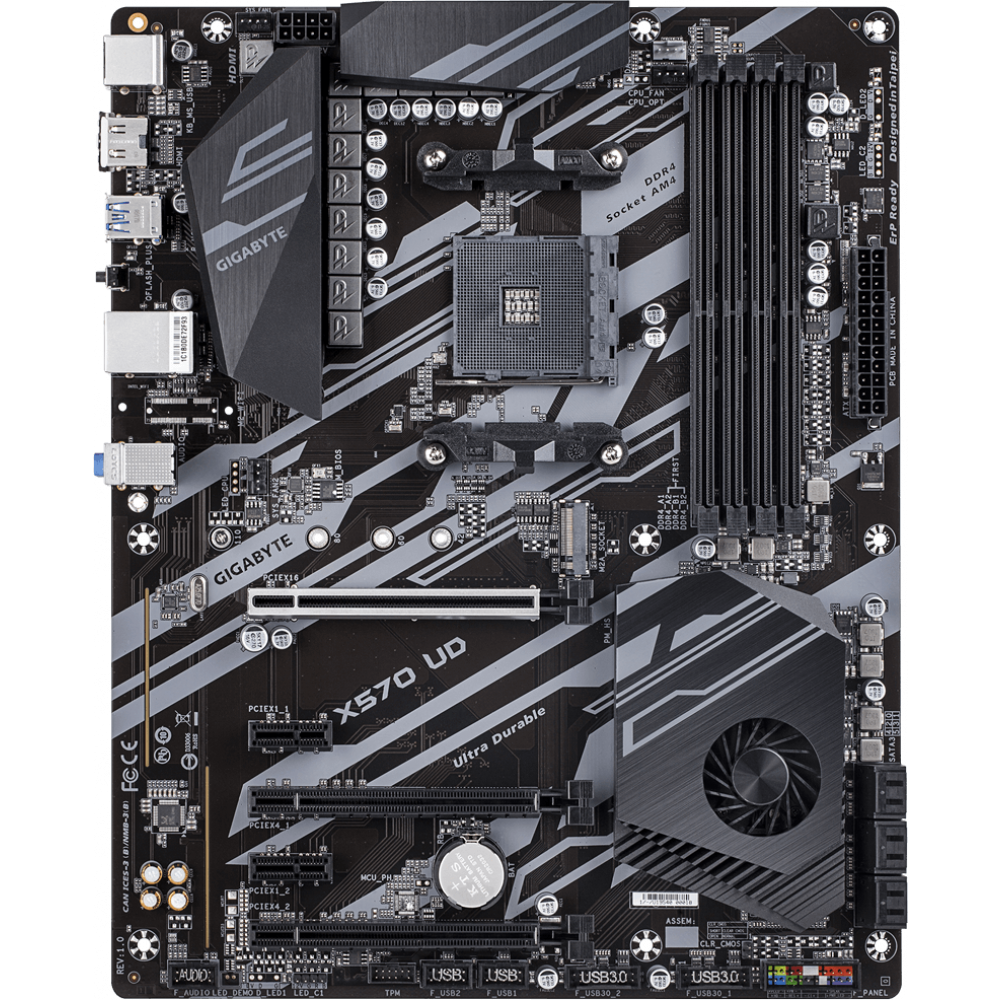 

Материнская плата Gigabyte X570UD, X570 UD