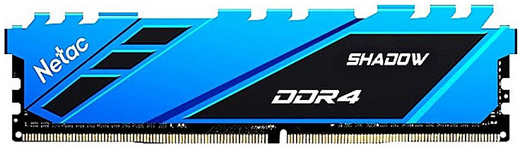 

Оперативная память Netac DDR 4 DIMM 16Gb PC21300 Blue [NTSDD4P26SP-16B], Оперативная память Netac DDR 4 DIMM 16Gb PC21300 NTSDD4P26SP-16B Blue