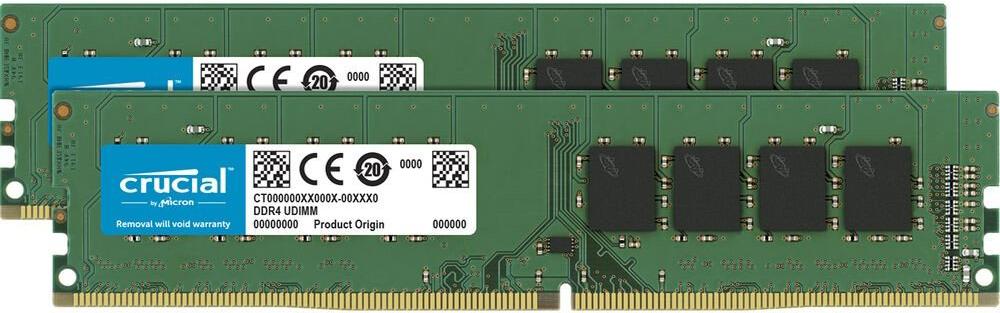 

Оперативная память Crucial DDR 4 DIMM 32GB [CT2K16G4DFRA32A], DDR 4 DIMM 32GB