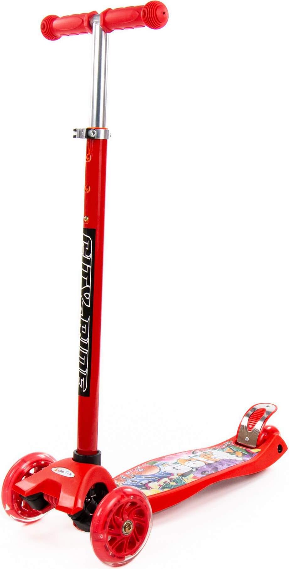 

Самокат Полесье с наклейкой V1 красный [0072-V1(К)], Самокат Полесье с наклейкой V1 0072-V1(К) красный