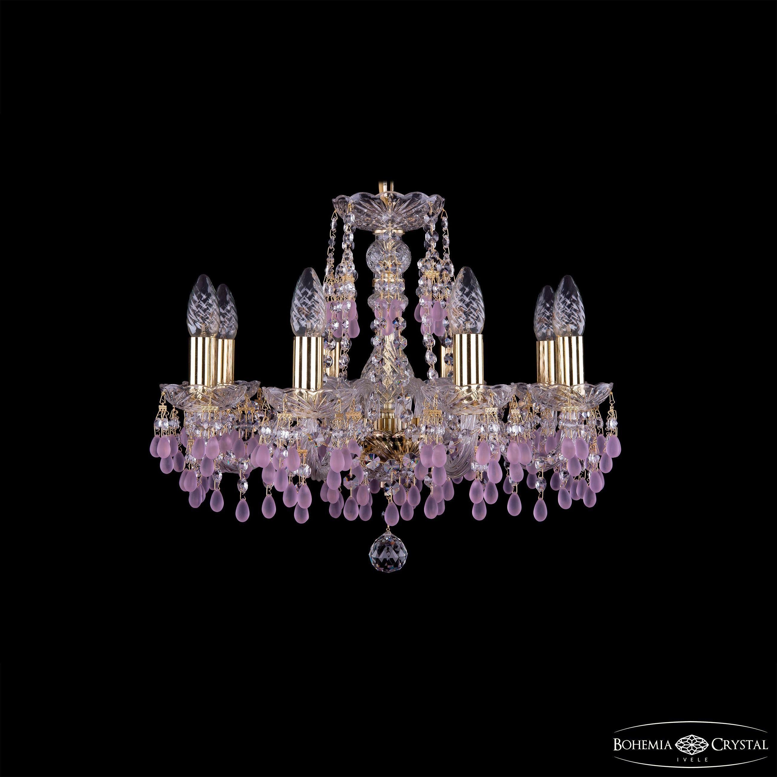 

Подвесная люстра Bohemia Ivele Crystal 1410/8/160 G V7010