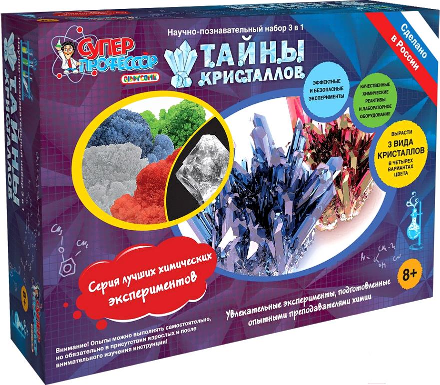 

Развивающий игровой набор Qiddycome Тайны кристаллов X012, Тайны кристаллов X012