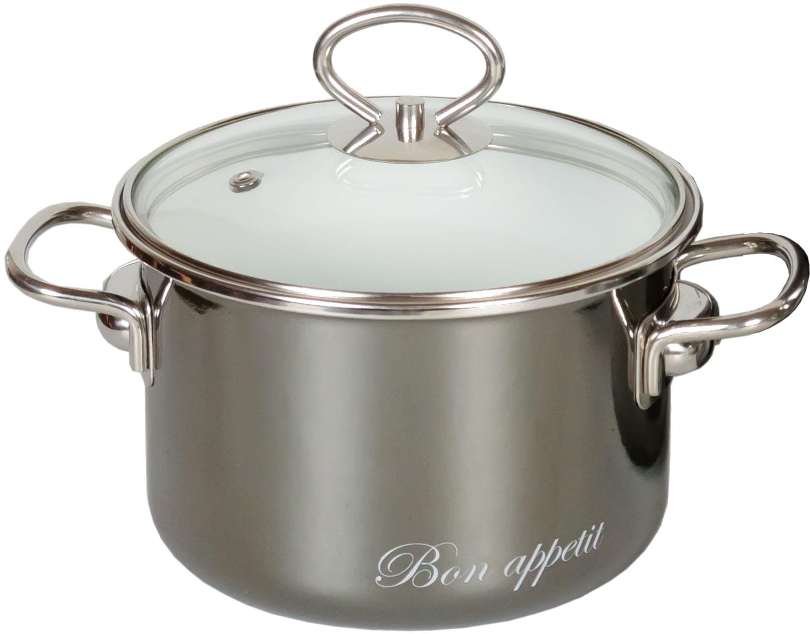 

Кастрюля СтальЭмаль Bon Appetit 8SB185S, Bon Appetit 8SB185S