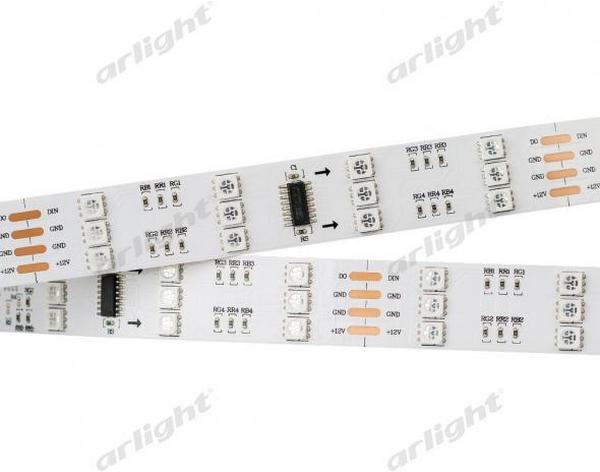 

Arlight Лента SPI-5000 12V RGB (5060, 480 LED x3,1812) [024148], Светодиодная лента Arlight Лента SPI-5000 12V RGB (5060, 480 LED x3,1812) 024148