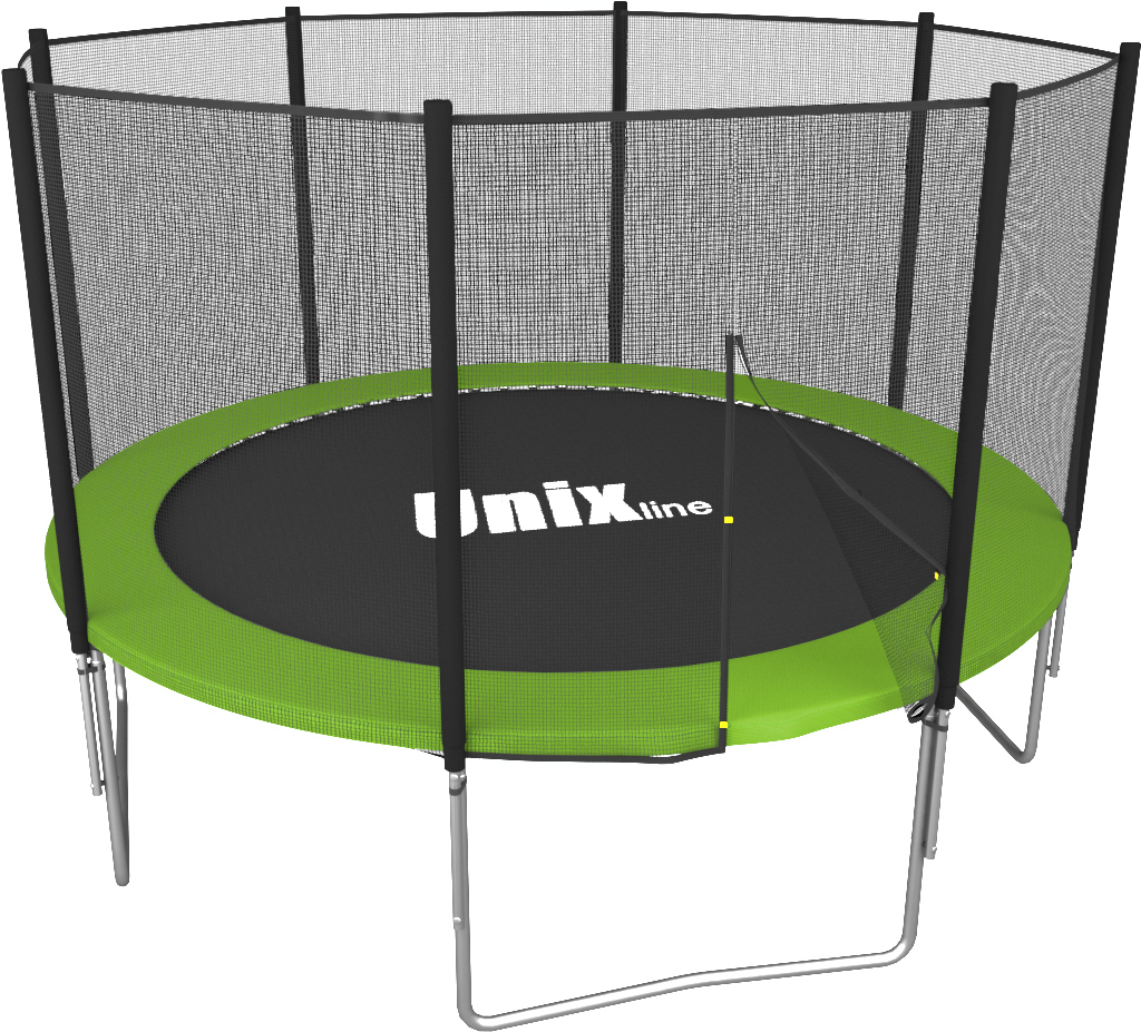 

Батут Unix line outside Simple 6 ft-183 см Green с защитной сеткой, Батут Unix line Simple 6 ft Green outside TRSI6OUTG