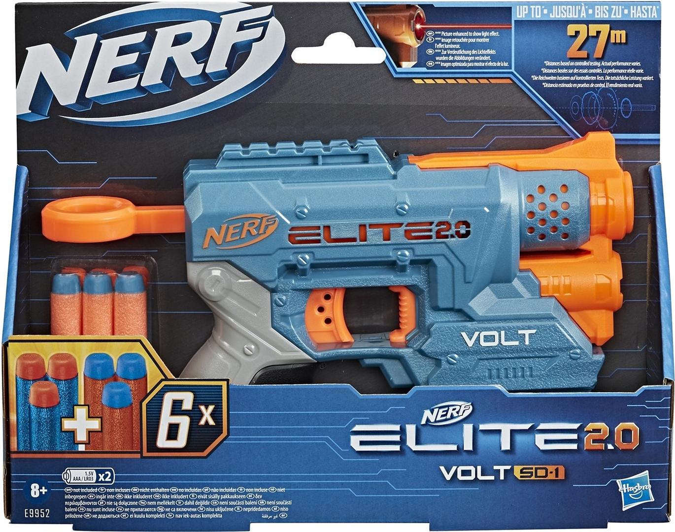

Игровой набор Nerf бластер Вольт [E9952EU4], бластер Вольт