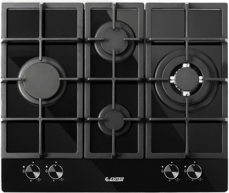 

Варочная панель Exiteq PF-640 STGB-E/A, Газовая варочная панель Exiteq PF 640 STGB-E/A