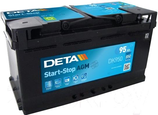 

Автомобильный аккумулятор DETA Start-Stop AGM DK950 (95 А ч), Start-Stop AGM DK950 (95 А/ч)