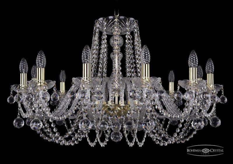 

Подвесная люстра Bohemia Ivele Crystal 1402/12/300/G/Balls