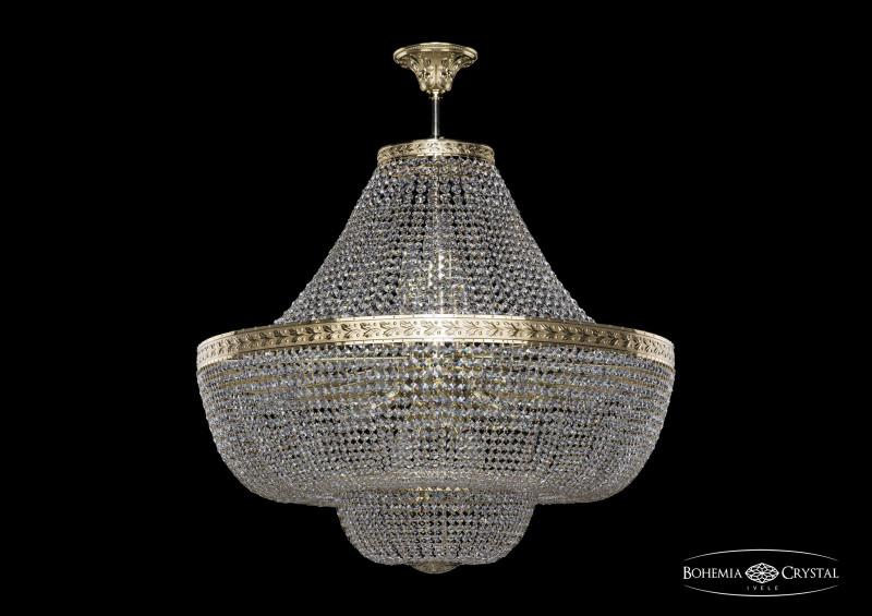 

Люстра на штанге Bohemia Ivele Crystal 19091/H1/80IV G