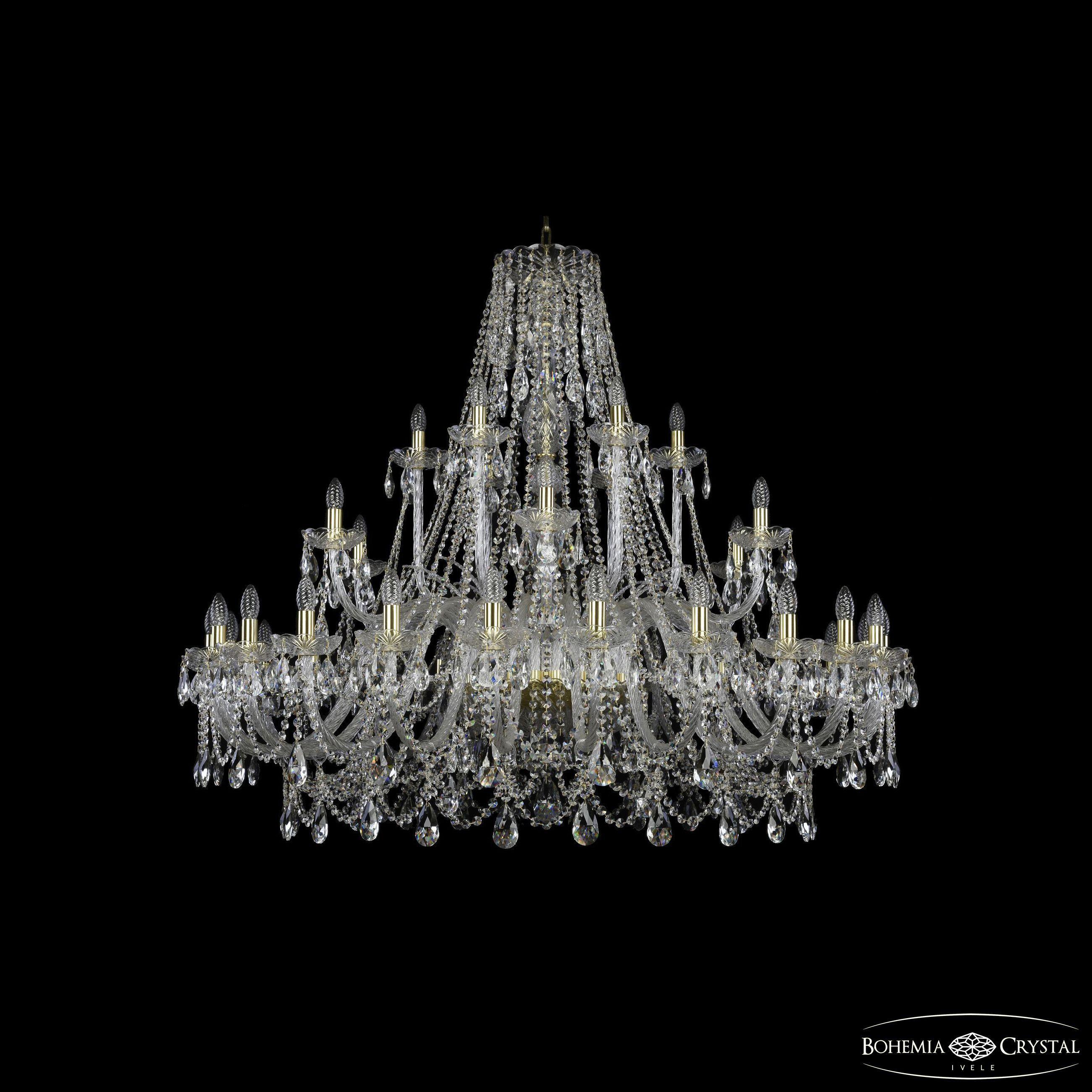 

Подвесная люстра Bohemia Ivele Crystal 1411/24+6+6/530 G