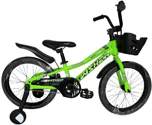 

Детский велосипед Amigo 001 Wisher 18 зеленый