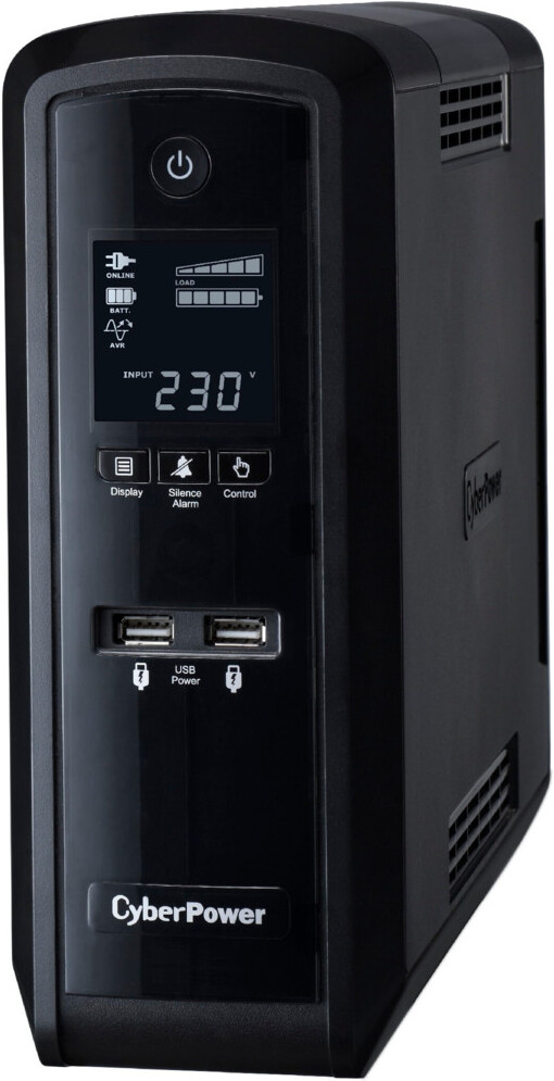 

Источник бесперебойного питания CyberPower CP1500EPFCLCD, ИБП CyberPower CP1500EPFCLCD