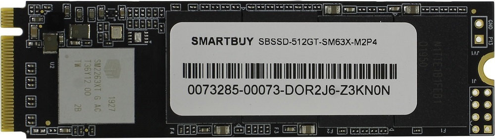 

SSD диск SmartBuy M.2 512Gb Jolt SM63X, SSD диск SmartBuy M.2 512Gb Jolt SM63X SBSSD-512GT-SM63XT-M2P4