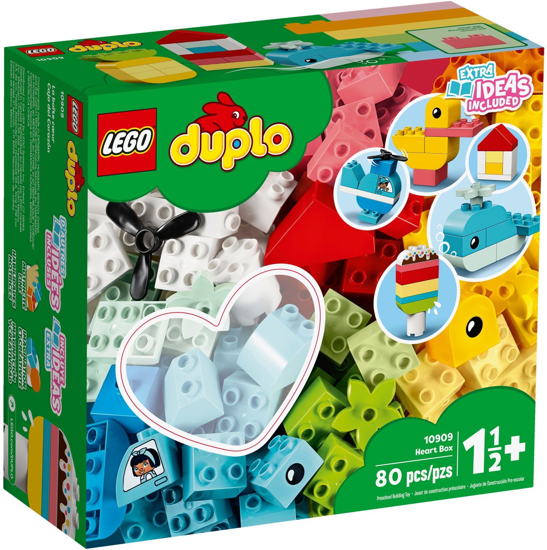 

Конструктор LEGO DUPLO Classic Шкатулка-сердечко [10909], Конструктор LEGO DUPLO Classic Шкатулка-сердечко 10909
