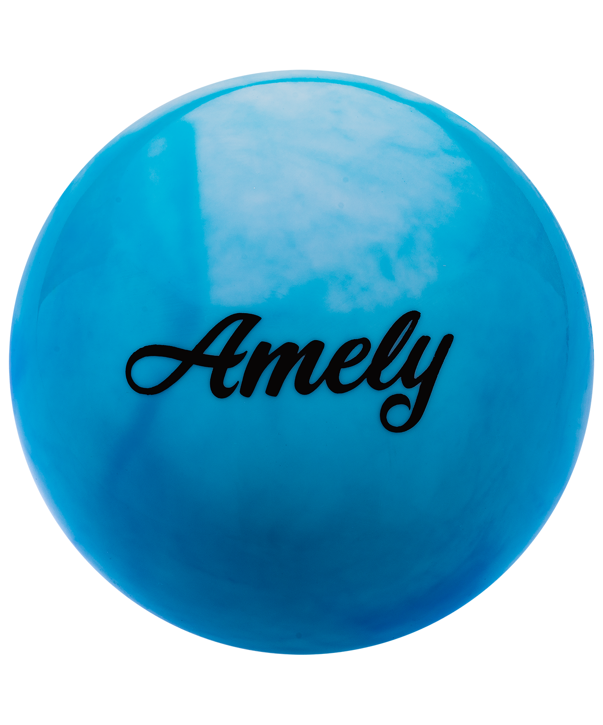 

Фитбол Amely AGB-101 19 см синий/белый
