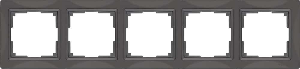 

Рамка для выключателя и розетки Werkel Snabb 5 постов WL03-Frame-05-white серый/коричневый [a036705], Рамка Werkel Snabb 5 постов WL03-Frame-05-white a036705 серый/коричневый