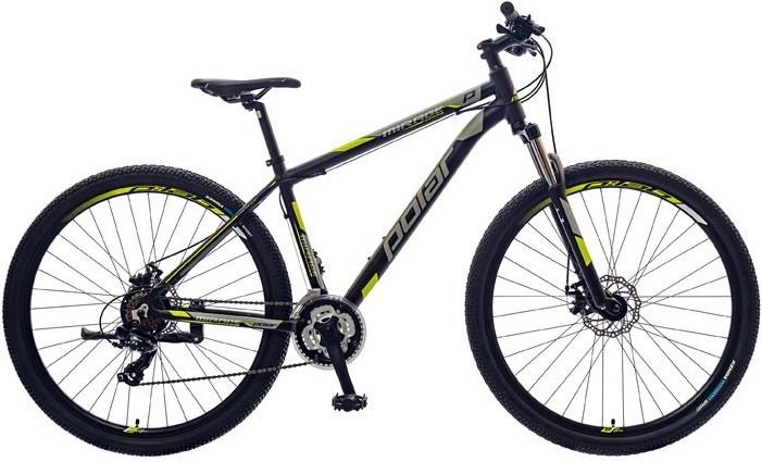 

Велосипед Polar Mirage Sport 19 XXL Black/Grey/Fluo Yellow, Mirage Sport 19 XXL