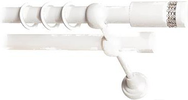 

Карниз Lm Decor Имидж 116 2р гладкий 25/19мм 2.4м белый глянец