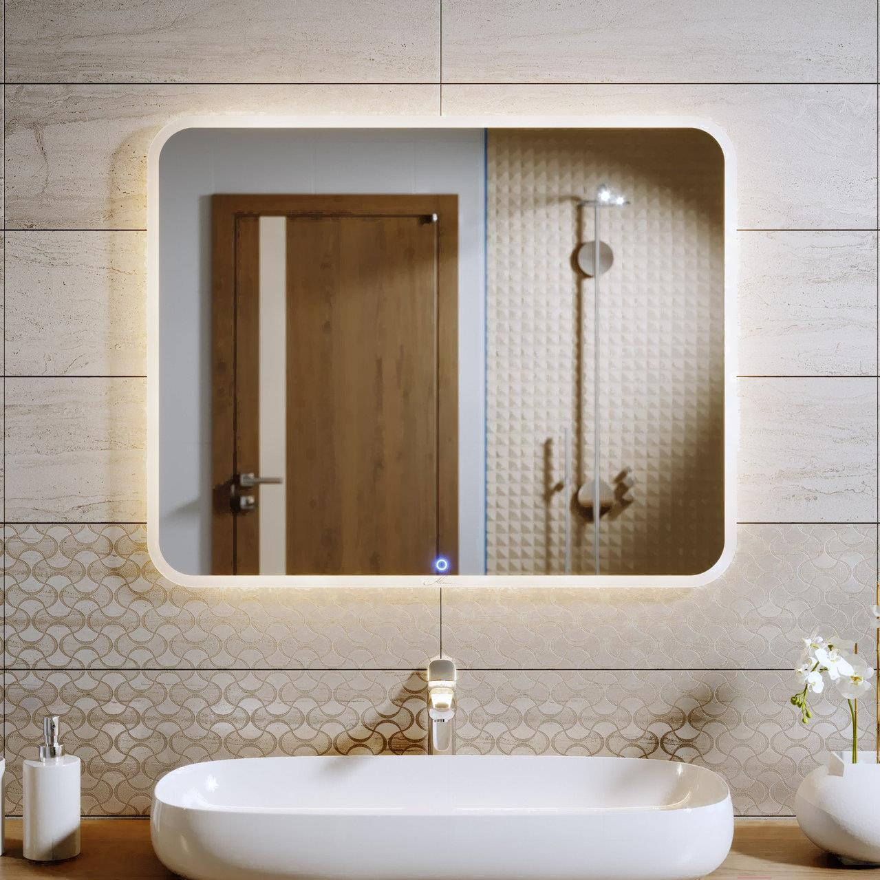 

Зеркало для ванной Континент Demure LED 80x60 с музыкальным блоком