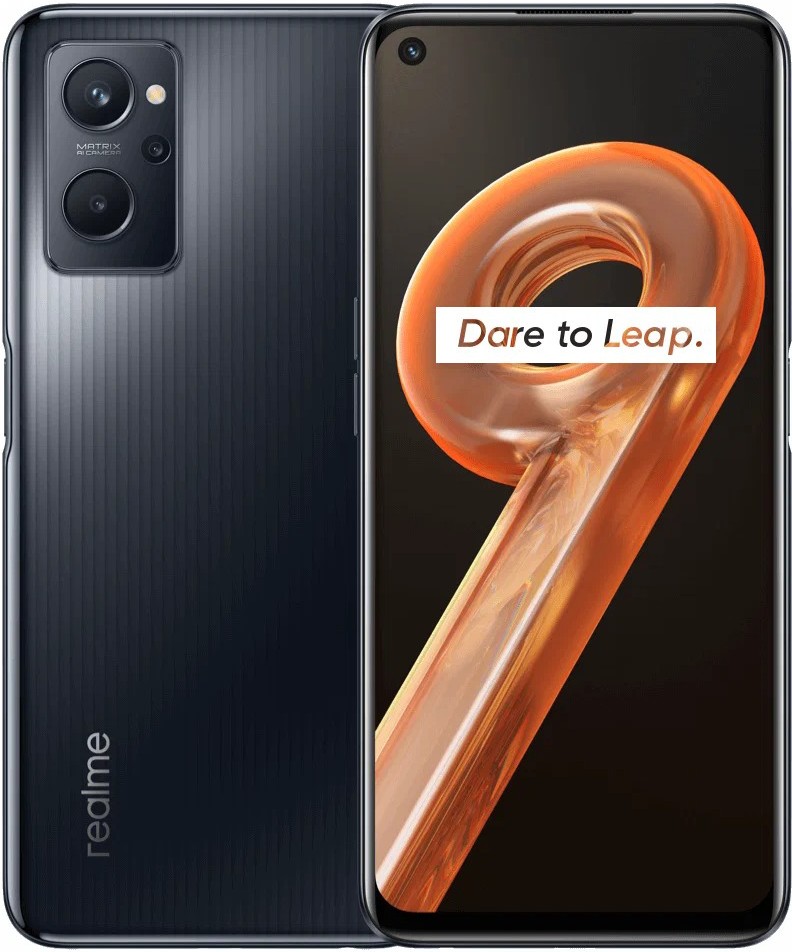 

Смартфон Realme 9i 4GB/128GB черная призма (RMX3941)