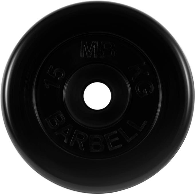 

Диск для штанги MB Barbell обрез. 51 мм 15 кг [MB-PltB51-15], обрез. 51 мм 15 кг