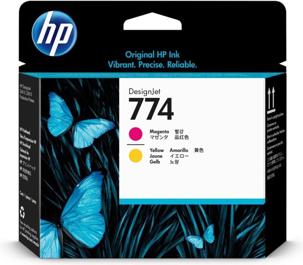

Картридж HP 774 Printhead Magenta/Yellow [P2V99A], Картридж HP 774 Printhead P2V99A Magenta/Yellow