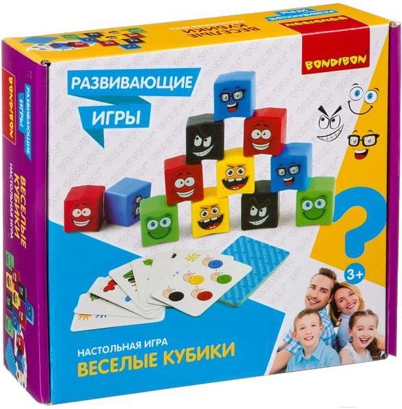 

Настольная игра Bondibon Веселые кубики, Веселые кубики