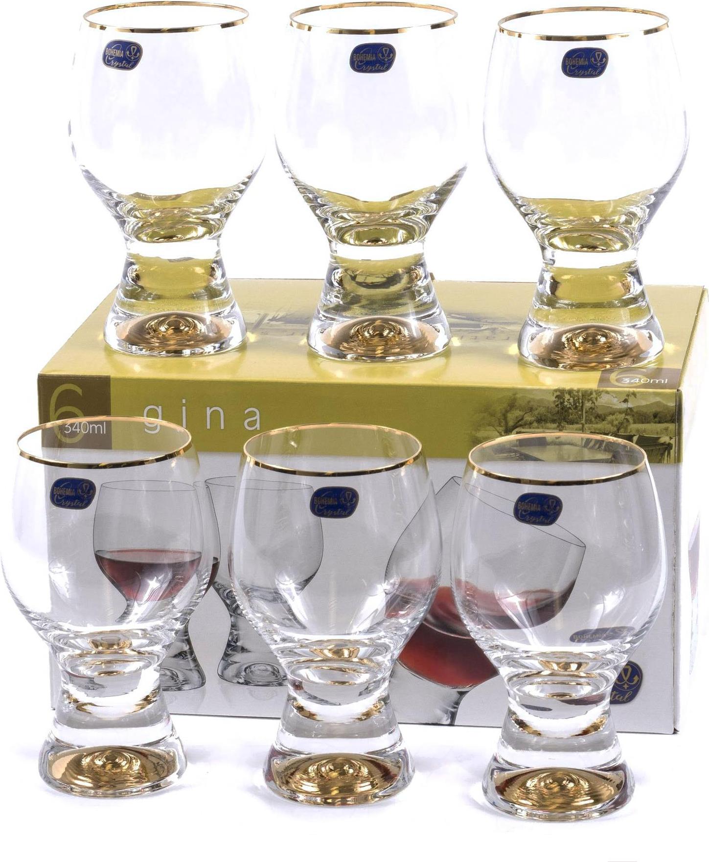 

Набор бокалов для вина Bohemia Gina 40159/M8606/340, Gina 40159/M8606/340