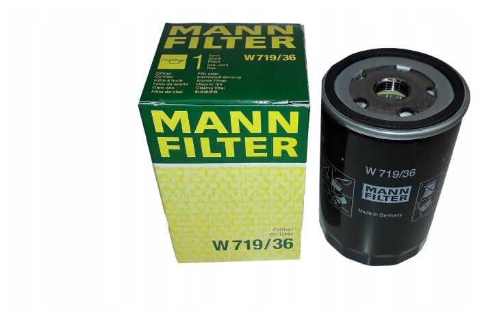 

Фильтр масляной Mann-Filter W719/36, W719/36