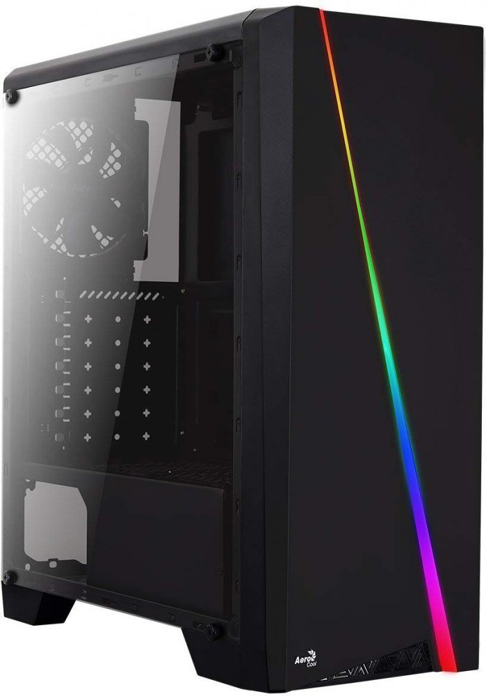 

Корпус для компьютера AeroCool PGS-V Cylon Tempered Glass [4718009152335], Корпус AeroCool Cylon Tempered Glass (черный)