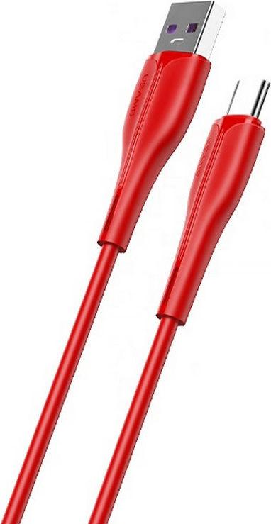 

Кабель для компьютера Usams U38 5A Fast 1.0м красный [SJ376USB03], USAMS U38 5A Fast 1.0м SJ376USB03 красный