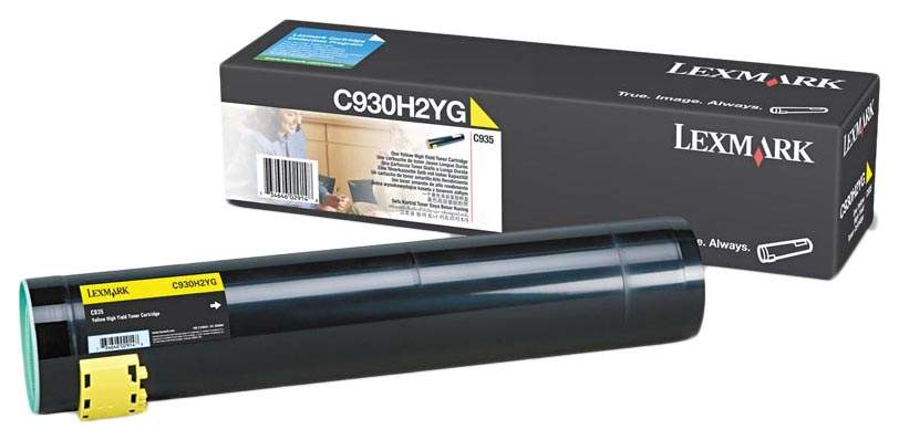 

Картридж Lexmark C930H2YG Желтый, Повышенной ёмкости для C935