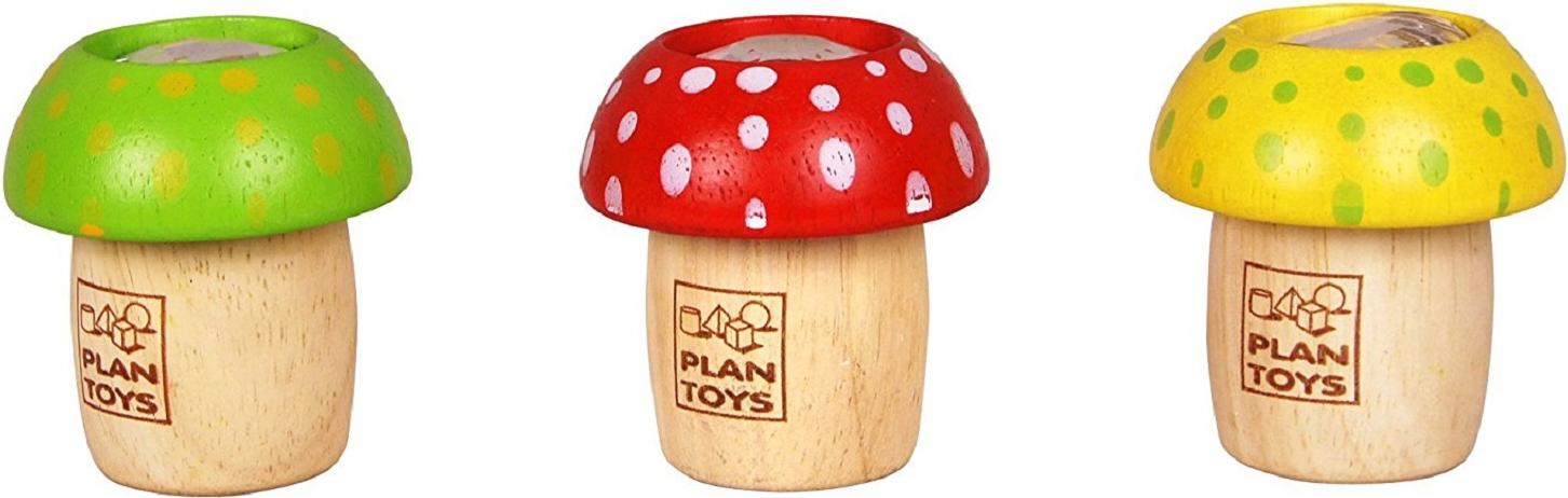 

Развивающая игрушка Plan Toys Калейдоскоп Грибок [4317], Калейдоскоп Грибок