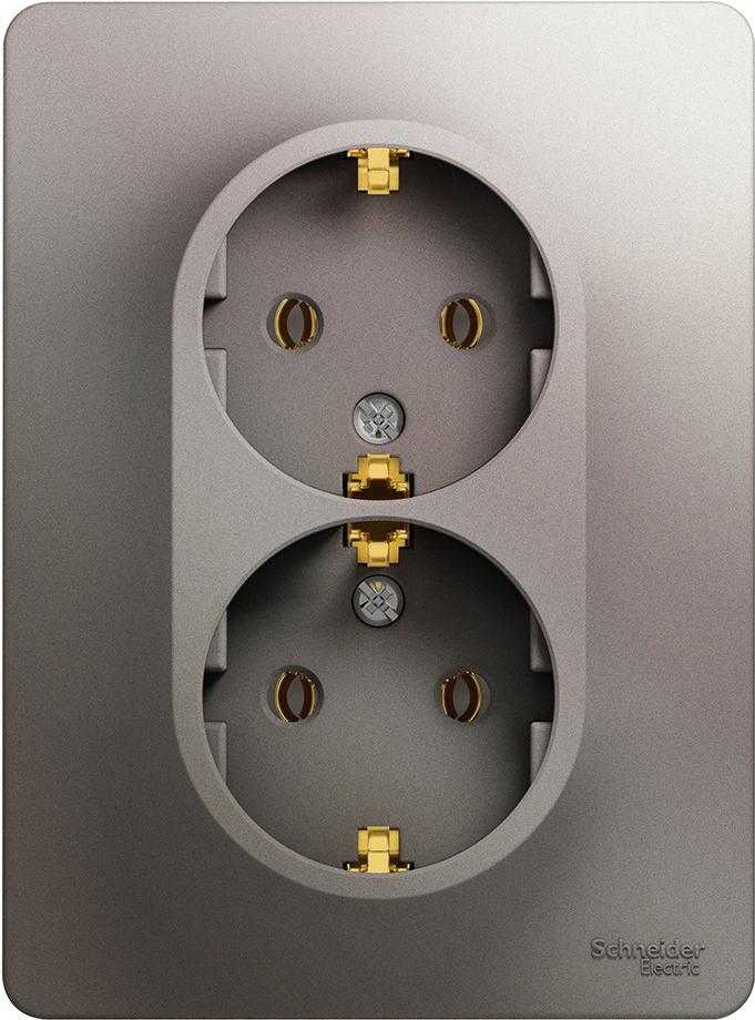 

Розетка Schneider Electric Glossa GSL001224, Glossa GSL001224