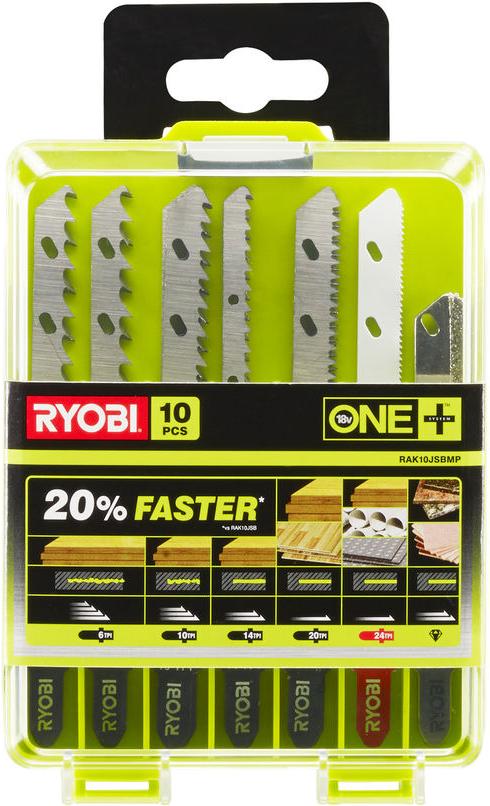 

Пилка для лобзика RYOBI RAK10JSBMP (10 шт) [5132002812], RAK10JSBMP (10 шт)