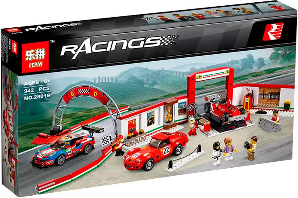 

Конструктор Lepin Гараж Феррари [28019], Гараж Феррари