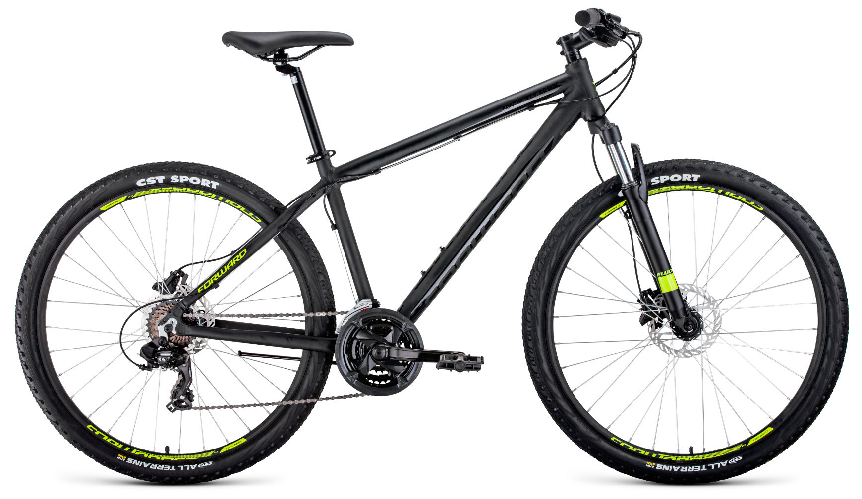 

Велосипед Forward Apache 27.5'' 3.0 disc рама 21 дюйм черный мат [RBKW0M67Q010], Apache 27,5 3.0 disc 21