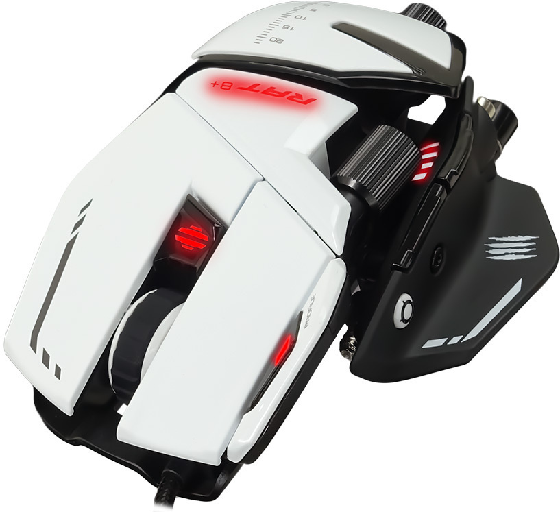 

Мышь Mad Catz R.A.T. 8+ WH