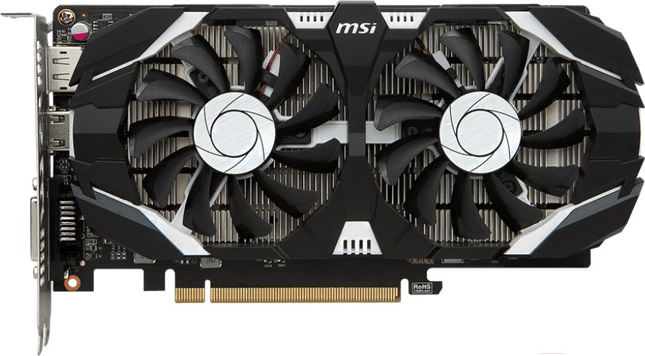 

Видеокарта MSI GeForce GTX 1050 Ti 4GT OC, Geforce GTX 1050 Ti OC 4GB GDDR5