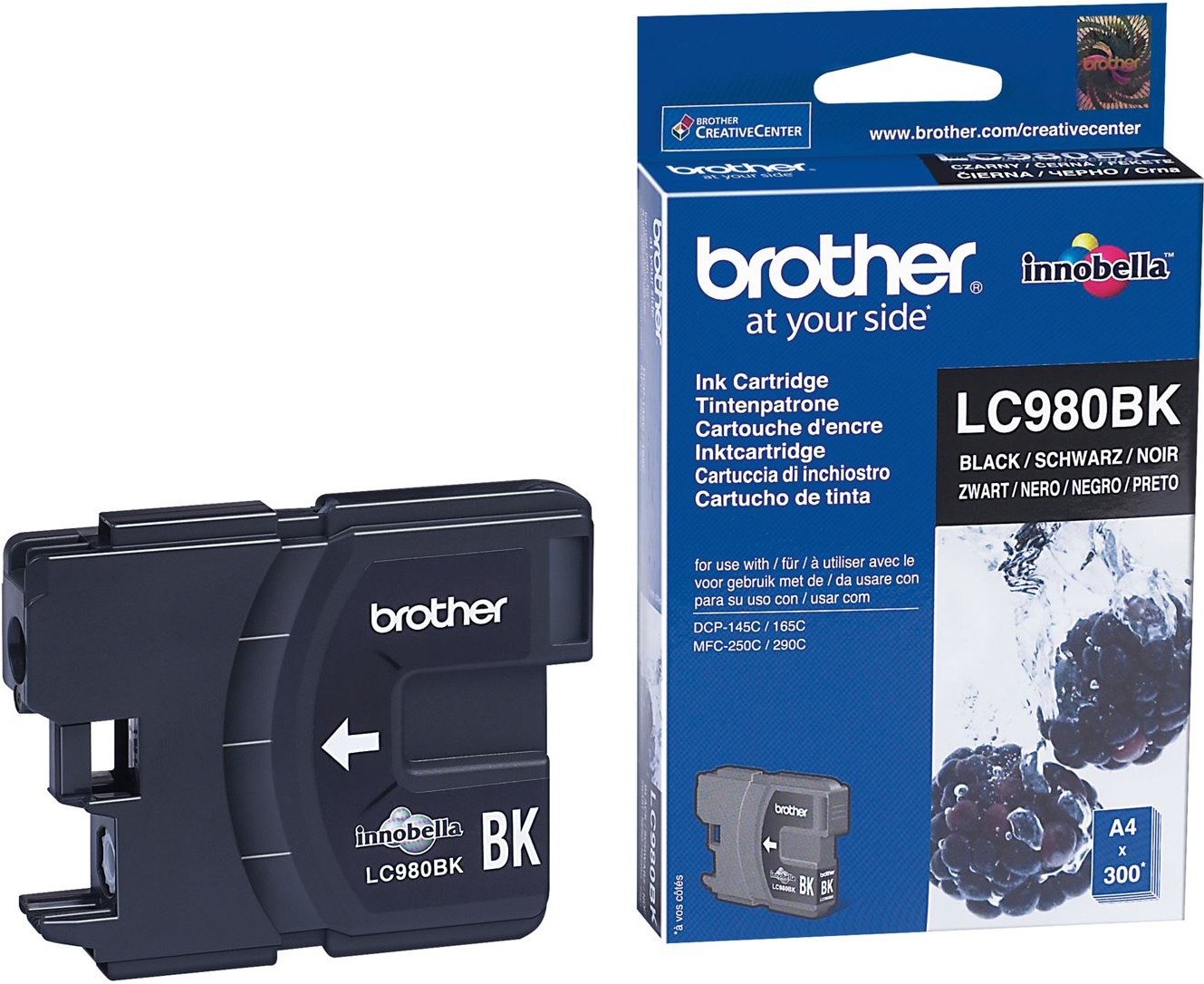 

Картридж для принтера Brother LC980BK, Картридж Brother LC980BK