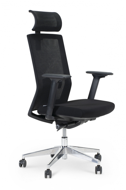 

Офисное кресло Norden Партнер Aluminium черный [CH-202A-OA2000/OS800], Партнер Aluminium