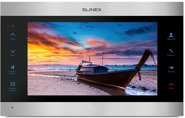 

Видеодомофон Slinex SL-10IPTHD Silver/Black [SL-10IPTHD Silver/Black], Видеодомофон Slinex SL-10IPTHD Silver/Black