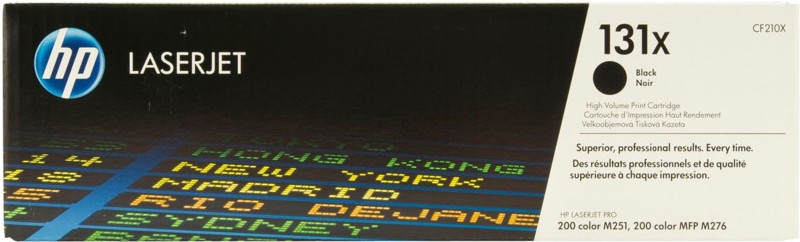 

Картридж для принтера HP LaserJet 131X (CF210X), Картридж HP LaserJet 131X CF210X
