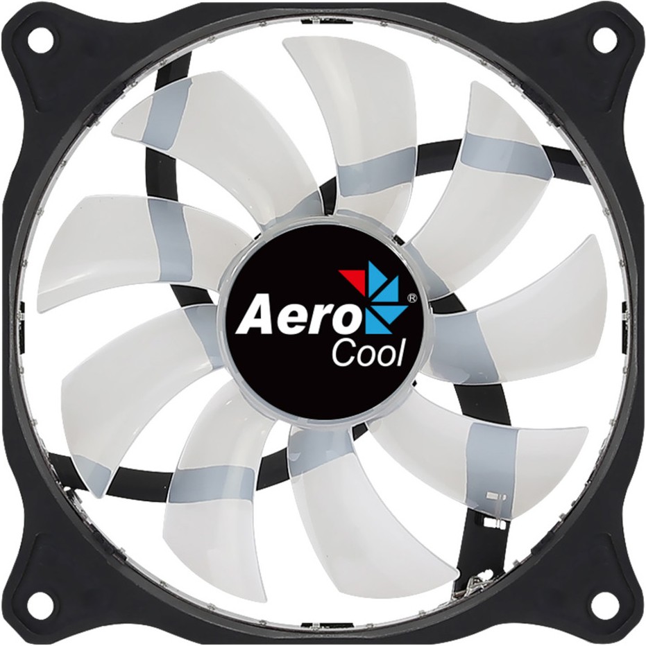 

Вентилятор Aerocool Cosmo 12 120x120mm 4-pin(Molex)24dB 160gr LED Ret