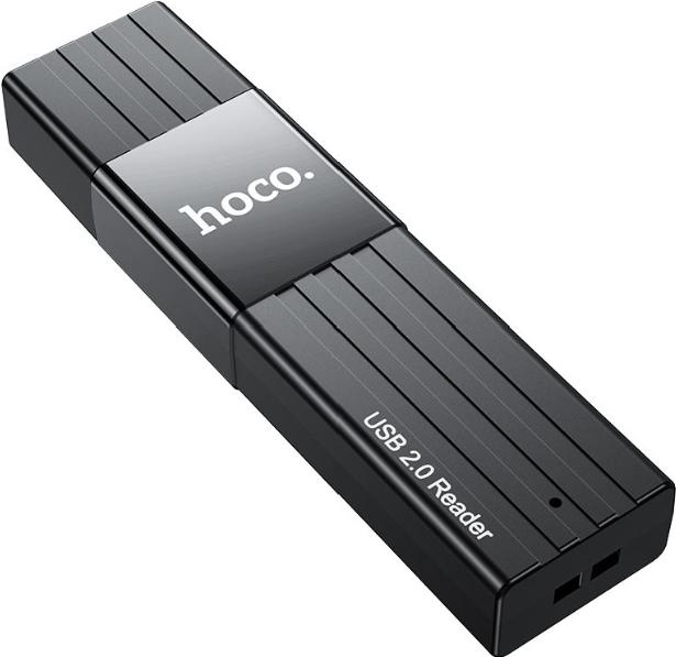 

Карт-ридер Hoco HB20 Black [6931474735218], HB20